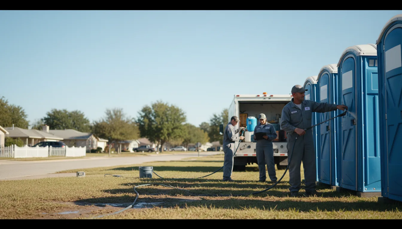 Long-Term Portable Toilet Rental in Mcdonald, KS near me